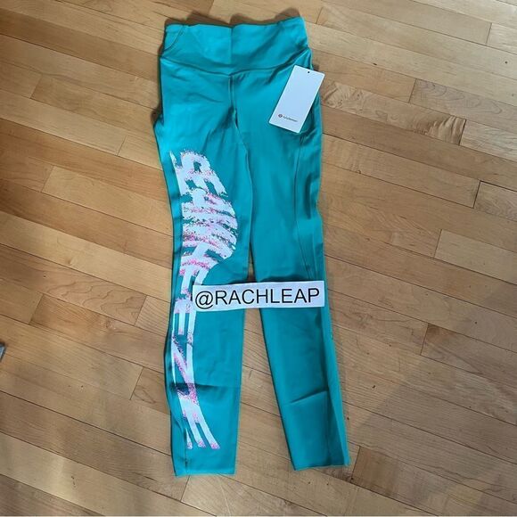 NWT RARE Lululemon Base Pace HR Tight 25" *SeaWheeze - Picture 2 of 5